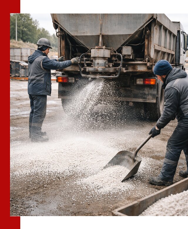 Доставка и продажа хлористого кальция в Соколе