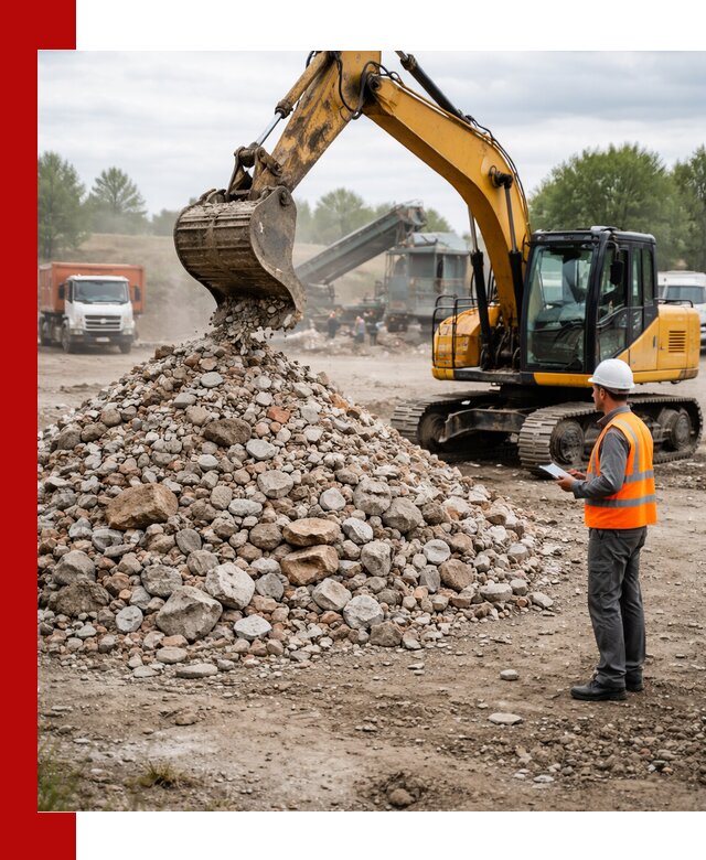 Доставка и вывоз строительного боя в Соколе