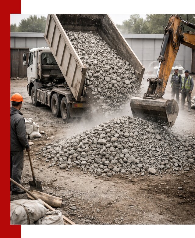 Доставка дробленого бетона в Соколе оптом и в розницу