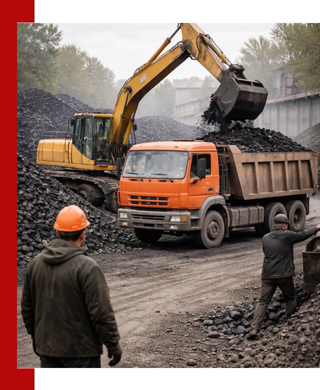 Доставка угля автотранспортом в Соколе быстро и выгодно