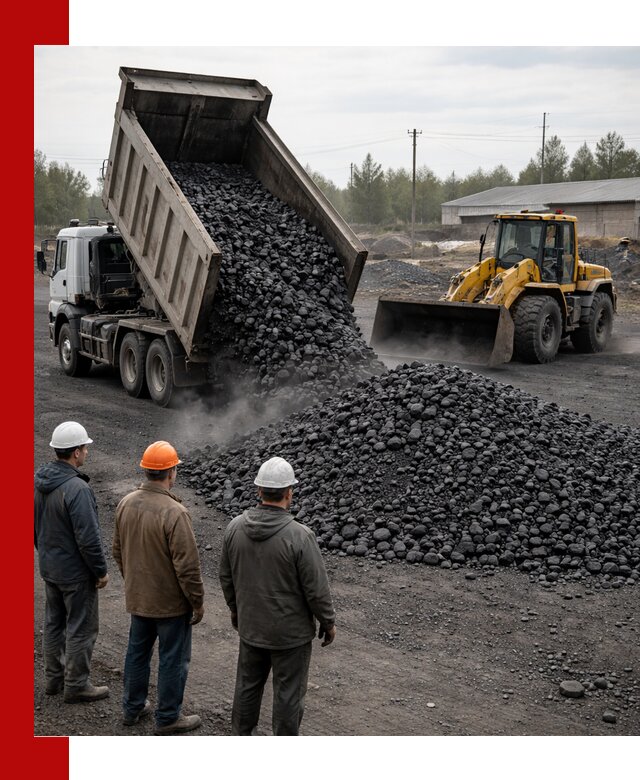 Доставка угля антрацита в Соколе с самосвалами и погрузкой