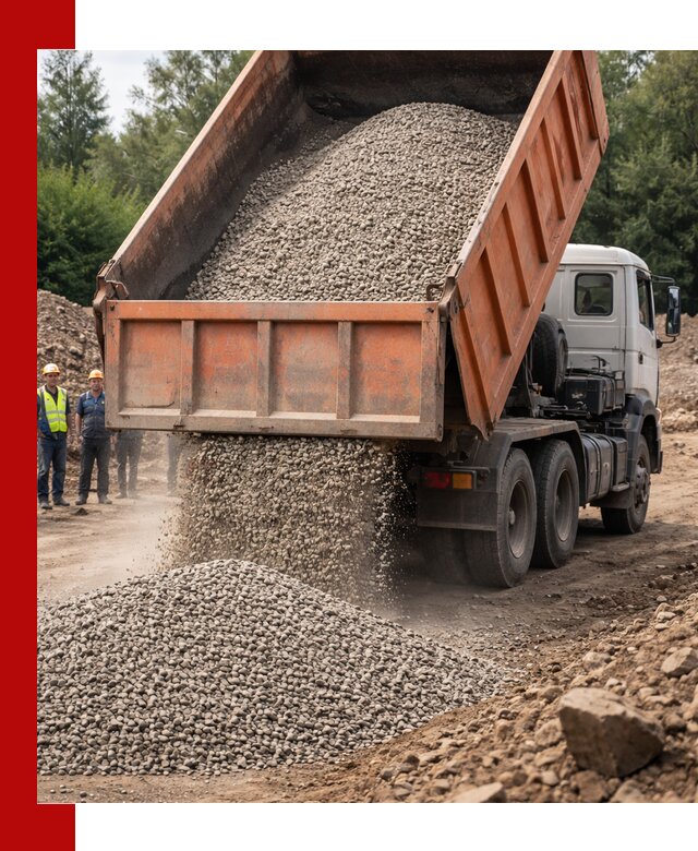 Доставка сыпучих материалов самосвалом в Соколе быстро и надежно