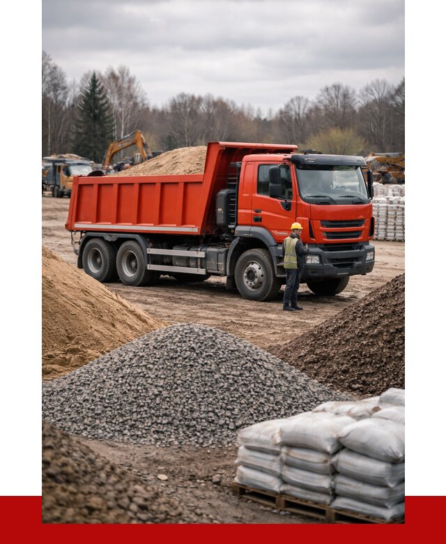 Доставка самосвалом 25 кубов в Соколе от 7814 р. | ПРОНЕРУДСкл