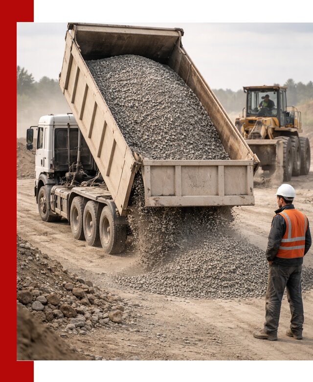 Доставка самосвалом 40 кубов цемента и сыпучих в Соколе