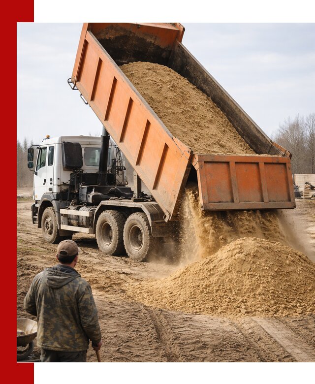 Аренда самосвала 20 тонн для перевозки грузов в Соколе