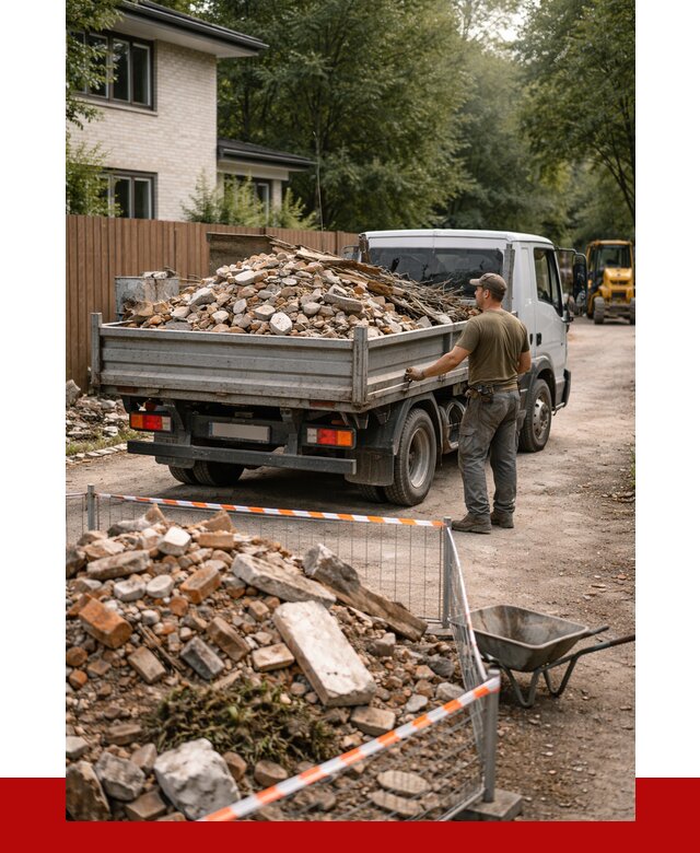 Вывоз строительного мусора с погрузкой в Соколе от 7814 р | ПРОНЕРУДСкл