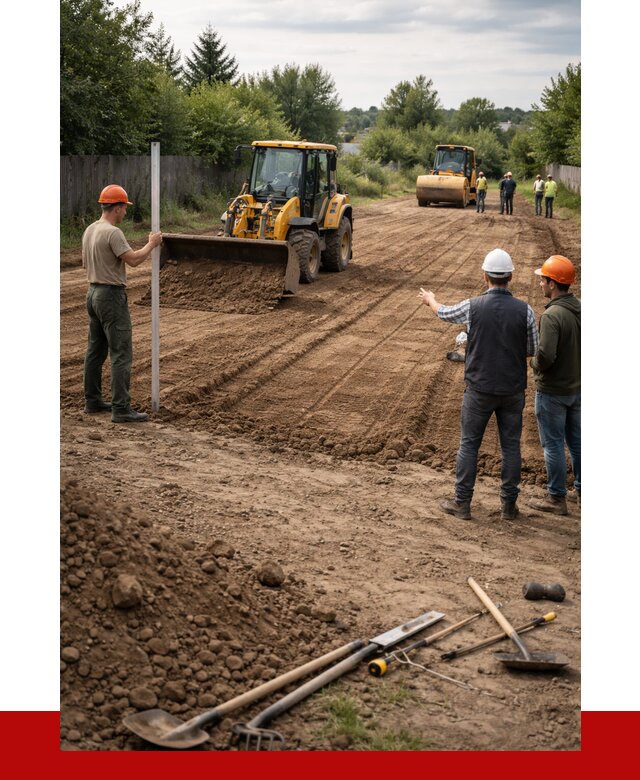 Планировка участка грунтом в Соколе от 4689 р ПРОНЕРУДСкл