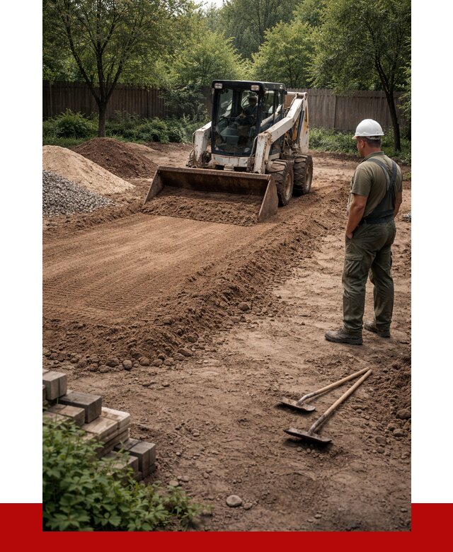 Выравнивание участка под ключ в Соколе от 3647 р. | ПРОНЕРУДСкл
