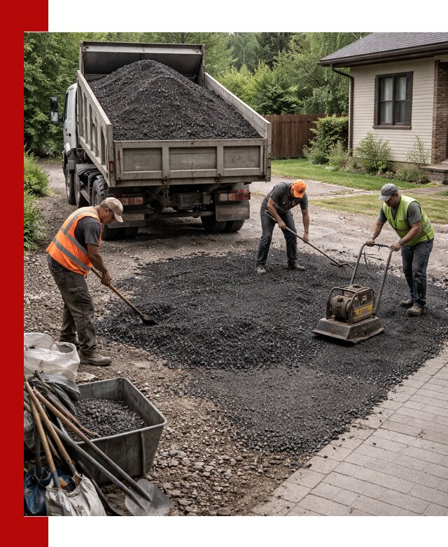 Асфальтовая крошка для двора с доставкой в Соколе